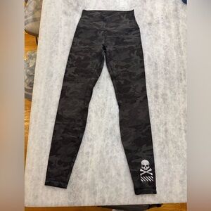lululemon athletica Black Camouflage Leggings